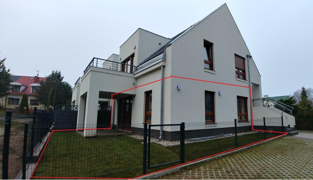 Apartament z ogródkiem Trzęsacz Exterior foto